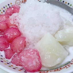 เมนู ทับทิมกรอบ มะพร้าวกะทิ