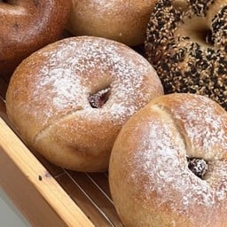 Cranberry Cream Cheese Bagel