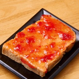 เนย + แยมสตอเบอร์รี่