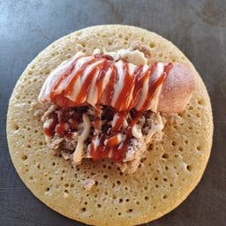 หมูสับ+เบคอน+ไส้กอก