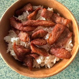 ข้าวหมูทอด