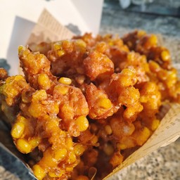 ข้าวโพดทอดกรอบรสกลมกล่อม