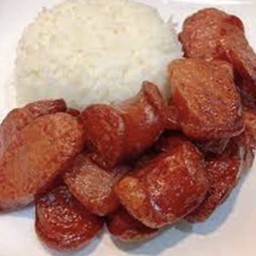 ข้าวกุนเชียงทอด