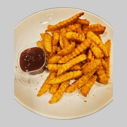 เฟรนช์ฟรายส์ สไปซี่บาร์บีคิว (ชิ้นใหญ่)