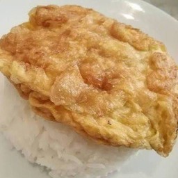 ข้าวไข่เจียว 2ฟอง+พริกน้ำปลา