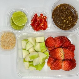 ตำกะปิ ฝรั่ง สตอเบอรี่(เกาหลี)