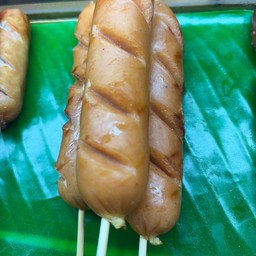 ไส้กรอกไก่จัมโบ้หนังกรอบ