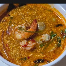 ต้มยำน้ำข้น (กับข้าว)