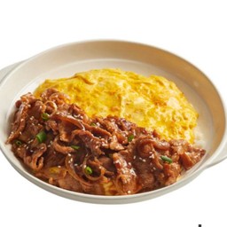 ข้าวหน้าหมูผัดซอสญี่ปุ่น