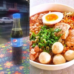 บะหมี่่ต้มยำ3เกลอ อิ่มคุ้ม