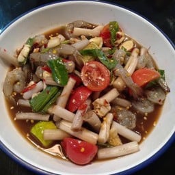 ตำไหลบัวกุ้งสด/တန်းလိုင်ဘိုး ဂူစောင်