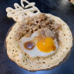 ไข่ดาว+หมูสับ