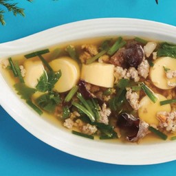 ต้มจืดเต้าหู้หมูสับ