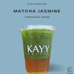 Iced Matcha Jasmine Tea ( D )