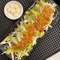 กุ้งแช่น้ำปลา