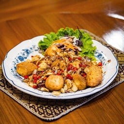 เต้าหู้คั่วพริกเกลือ