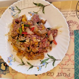 ไข่ผัดแหนม