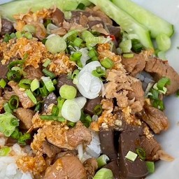 ข้าวต้มแห้งเป็ด