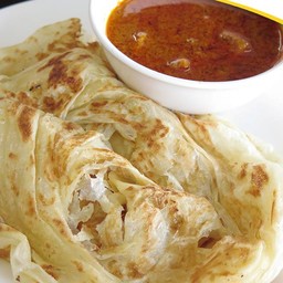 โรตีแกงเนื้อ