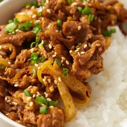 ข้าวหน้าเนื้อเกาหลี