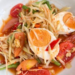 ตำไทยไข่เค็ม