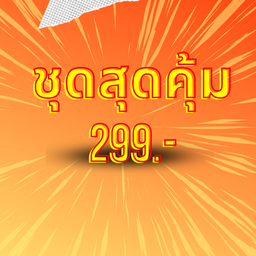 ชุดสุดคุ้ม1(สุกี้แห้งไก่,กระเพาะปลาน้ำแดง,เกี้ยวหมุ)