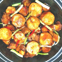 หอยเชลล์อบซุปเป๋าฮือ หม้อใหญ่