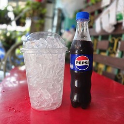 น้ำแข็งเปล่า+เป๊ปซี่