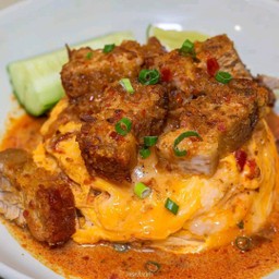 ข้าวไข่ข้นแพนงสามชั้น