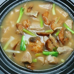 หัวปลาเก๋าต้มเผือก หม้อเล็ก