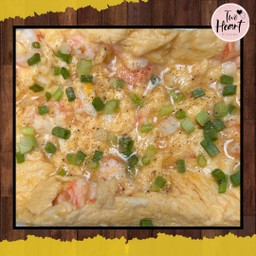 ข้าวไข่ข้นกุ้ง