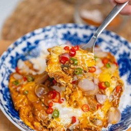 ข้าวไข่ข้นปลากระป๋อง อร่อยน่าาา