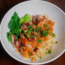 บะหมี่หมูแดง+เป็ด