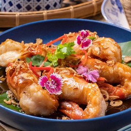 กุ้งกรอบซอสมะขาม