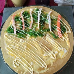 ไข่+ยำสาหร่าย+ปูอัด