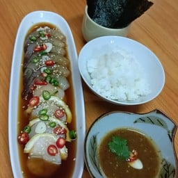 กุ้งดอง+หอยเชลล์ดองเช็ท