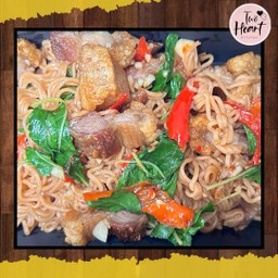 มาม่าผัดกะเพรา