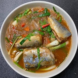 แกงปลากระป๋องน้ำปลาร้า
