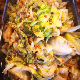 กะหล่ำปลีผัดน้ำปลา