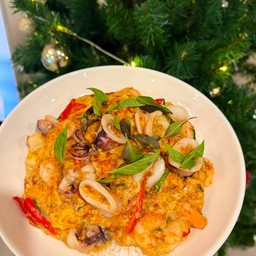 ข้าวไข่ข้นห่อหมกทะเล