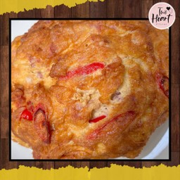 ข้าวไข่เจียวแหนม