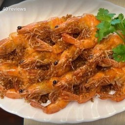 กุ้งทอดกระเทียม