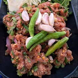 ก้อยมะนาว(เนื้อ)