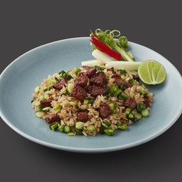 ข้าวผัดเนื้อเค็ม