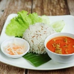 ข้าวมันแกง เนื้อ