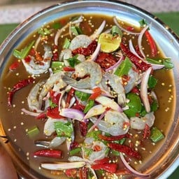 ยำกุ้งสด