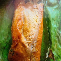 ข้าว ห่อหมกย่างหน้าไข่ปลาทะเล