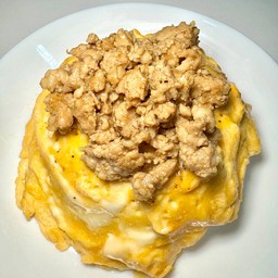 ข้าวไข่ข้นหมูสับ