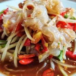 ตำแมงกระพรุน ปูปลาร้า