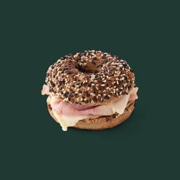 Mini Multigrain Ham & Cheese Bagel
